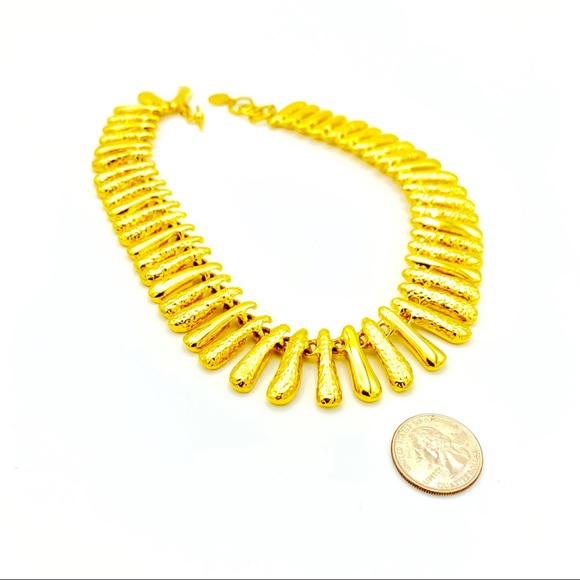 Anne Klein Etruscan Cleopatra Vintage Necklace - Picture 4 of 5